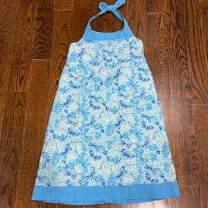 Lilly Pulitzer Dragonfly  Print Halter Dress